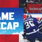 Florida Panthers Faced Off Against The Toronto Maple Leafs At Scotiabank Arena On Monday