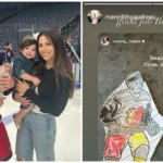 Johnny Gaudreau’s widow Meredith appreciates late Jimmy Hayes’ son Beau’s Calgary Flame-inspired artwork of No. 13